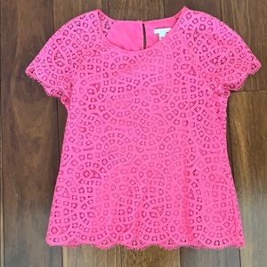 JCrew Lace Top